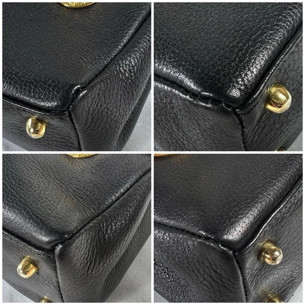 Gianni Versace Mini Leather Medusa Medallion Shoulder Bag - Picture 7 of 14